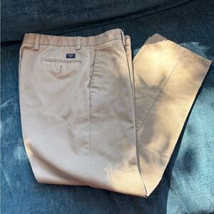 Dockers Men's Khaki Slacks Individual Fit Waistband 34/32